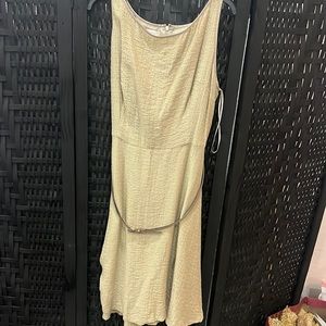 Tan Kasper Dress plus sized